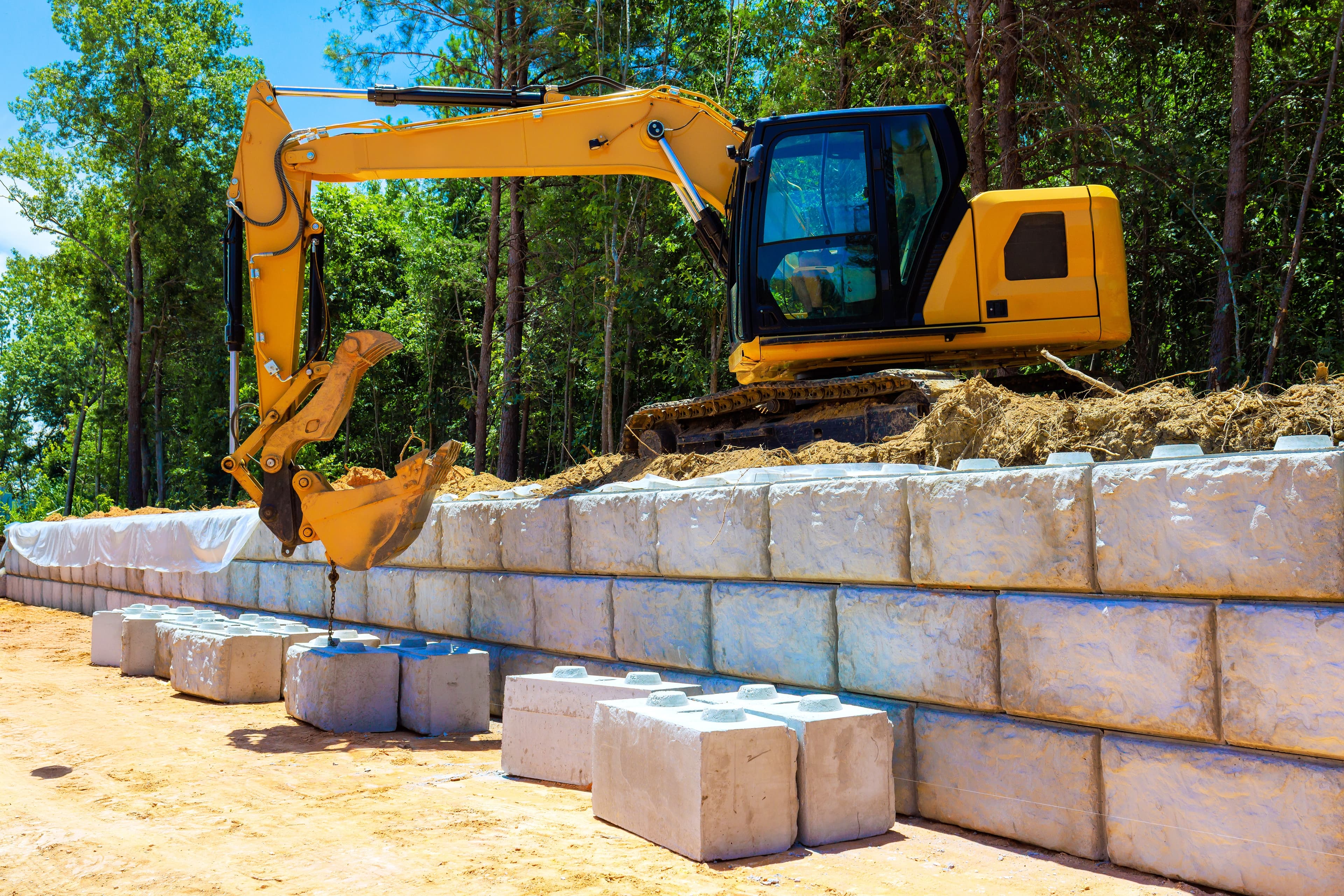 Engineered Retaining Wall